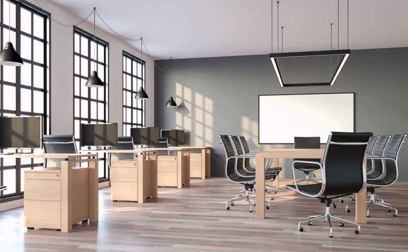 Hickory Hardwood in Office